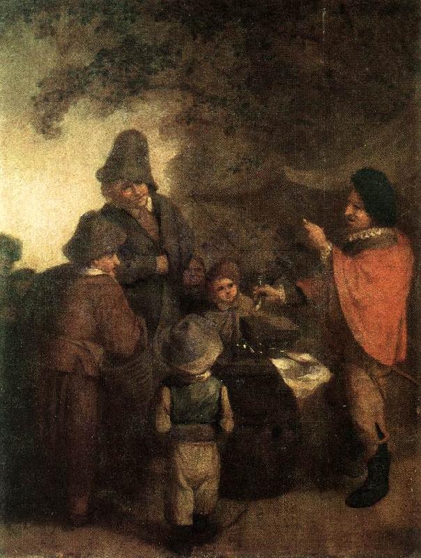OSTADE, Adriaen Jansz. van The Stall-keeper sh oil painting picture